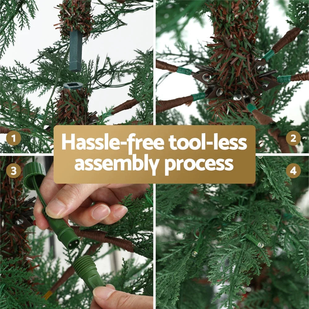 Jingle Jollys Christmas Tree 1.5M LED Xmas Tree Sparse 263