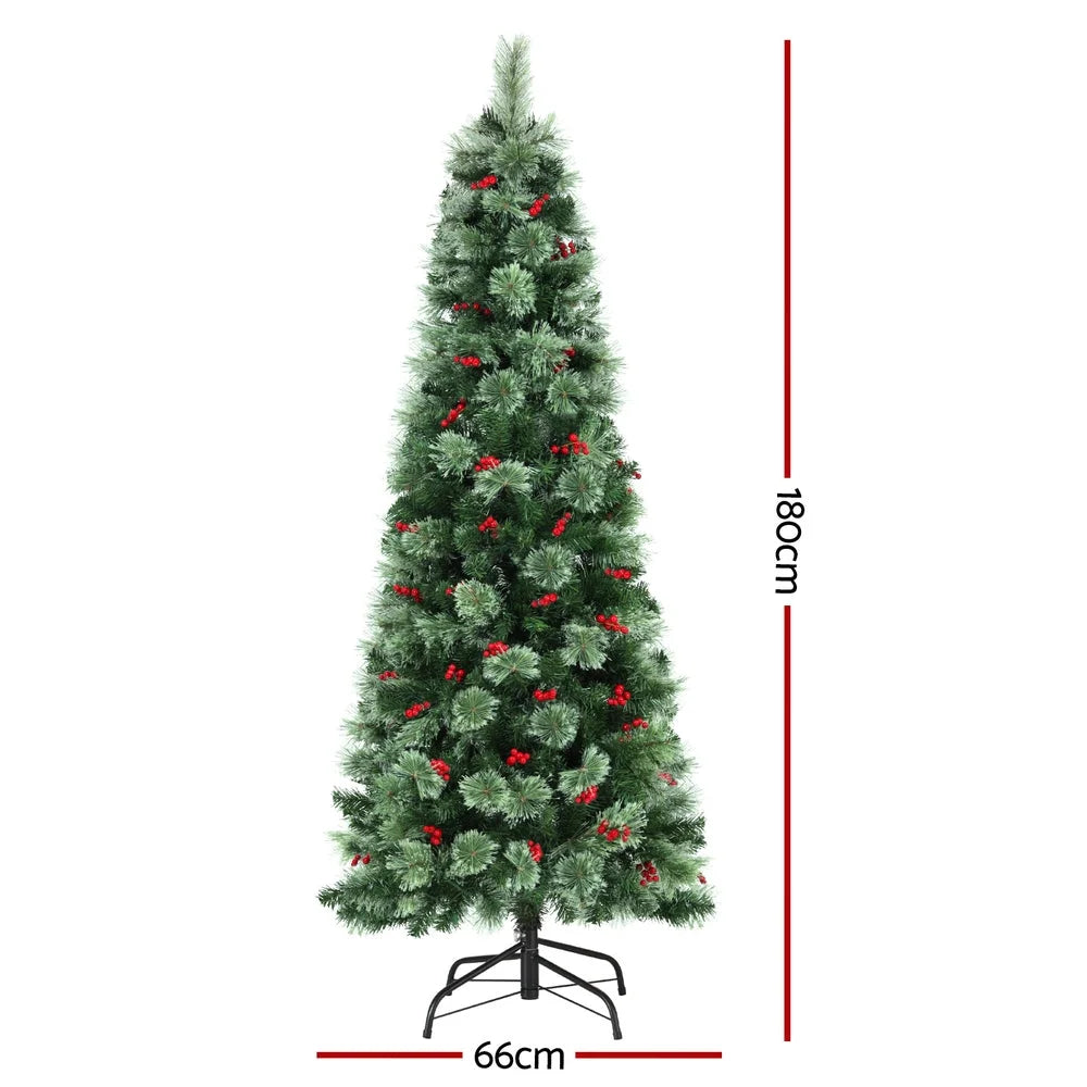 Jingle Jollys Christmas Tree 1.8M LED Xmas Tree Party