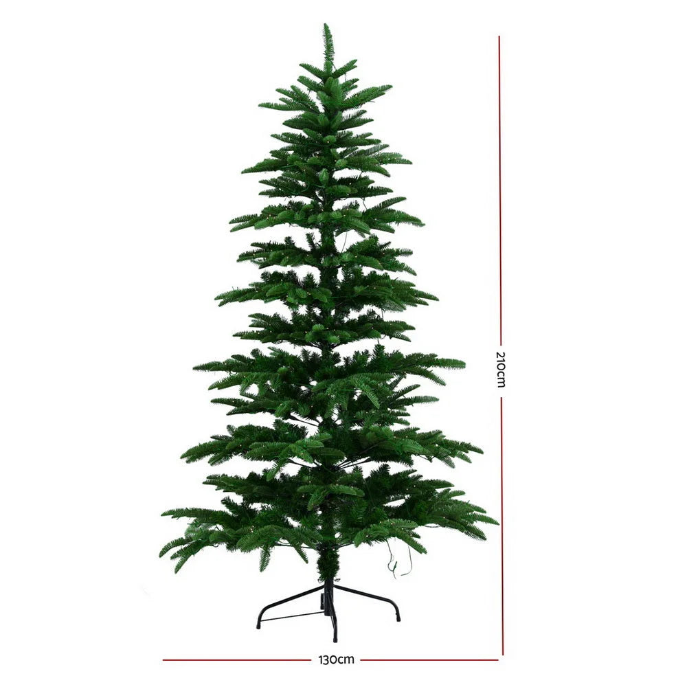 Jingle Jollys Christmas Tree 2.1M LED Sparse Xmas Tree 860