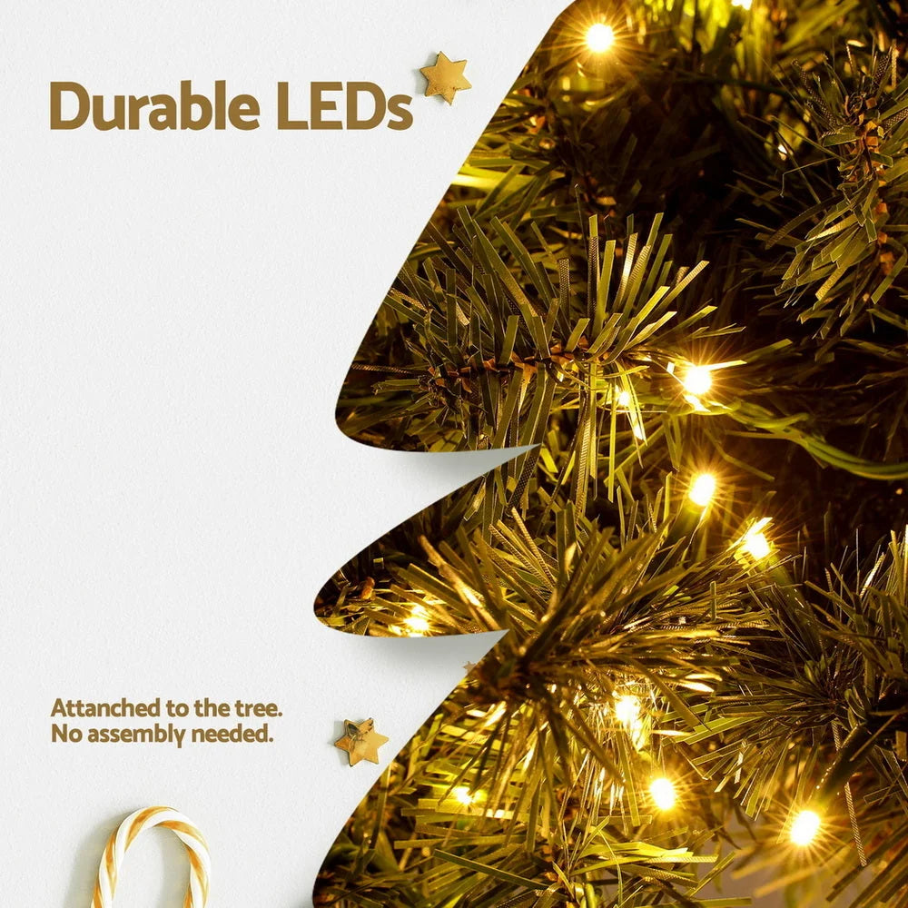 Jingle Jollys Christmas Tree 3-in-1 LED Xmas Palm Tree