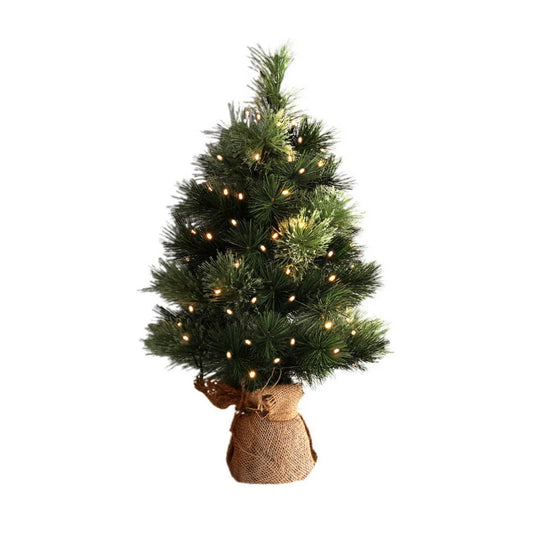 Jingle Jollys Christmas Tree 60CM Mini Tabletop 8 Light