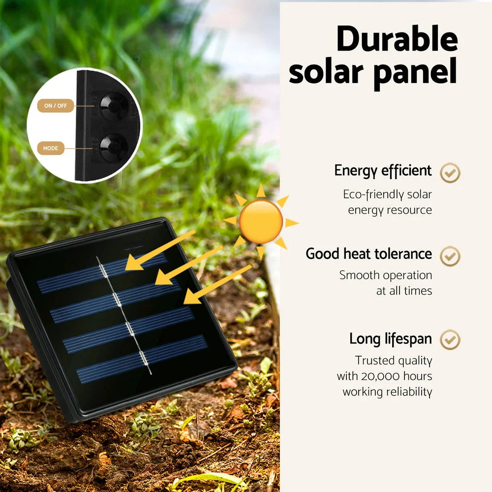 Jingle Jollys Solar Christmas Tree 2.1m 320 LED Net Lights