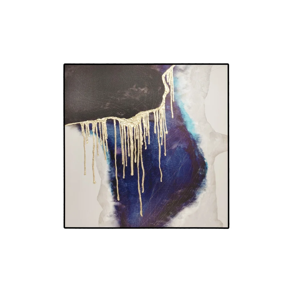 Jordan Square Framed Canvas Wall Art - Small - Home &