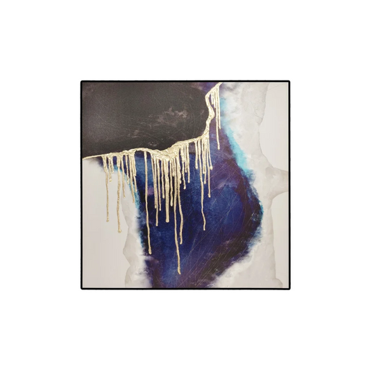 Jordan Square Framed Canvas Wall Art - Small - Home &