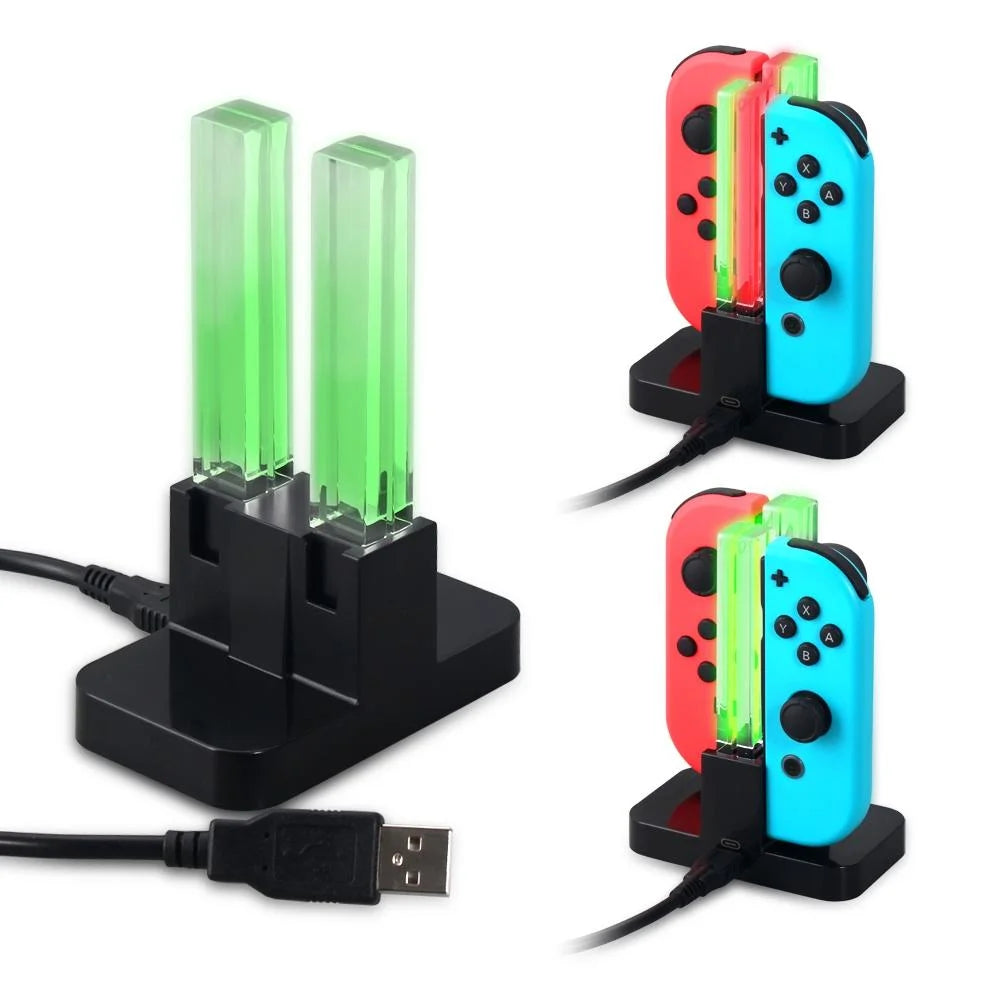 Joy Con Charging Dock Stand - Compact And Convenient-1915197382467915778