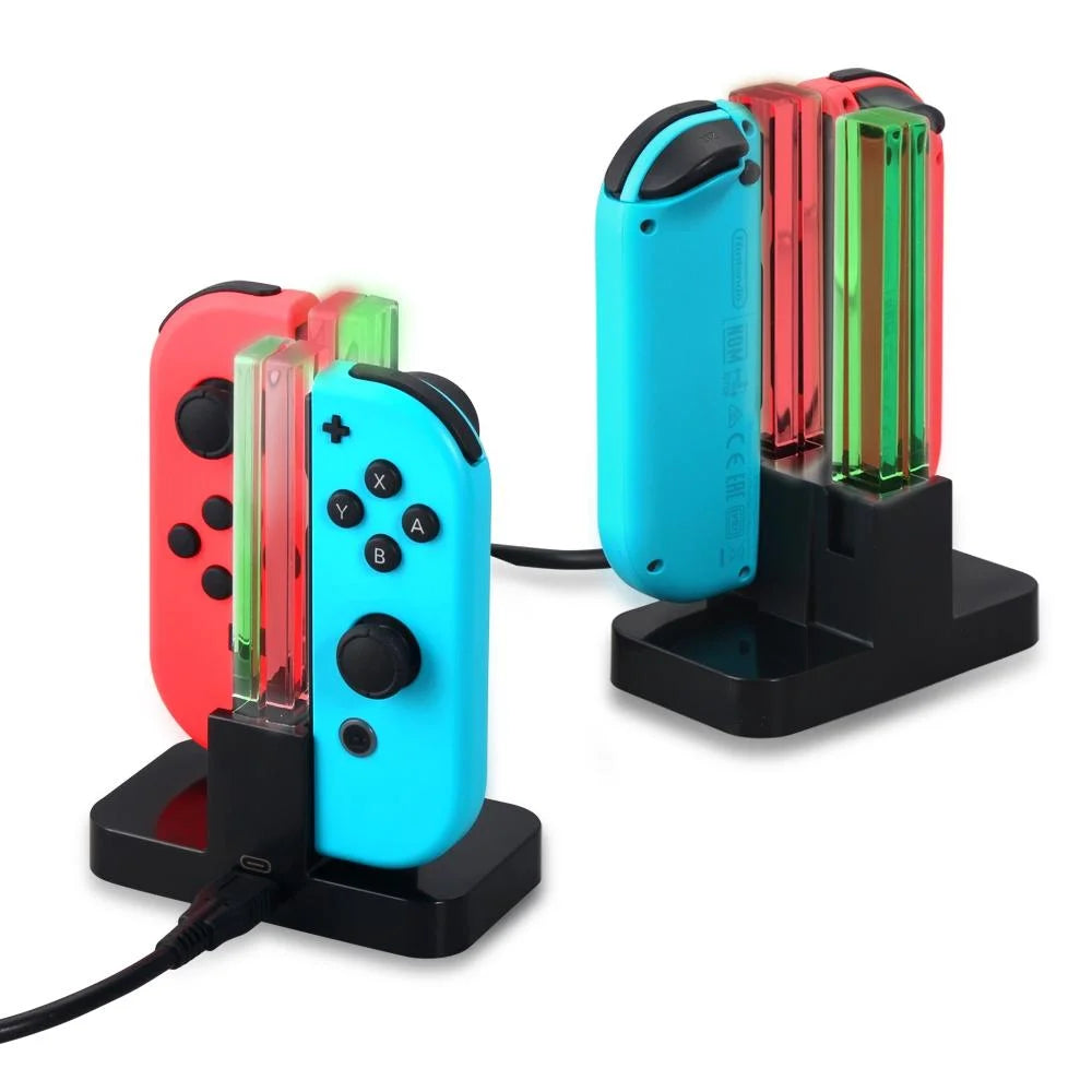 Joy Con Charging Dock Stand - Compact And Convenient-1915197382467915779