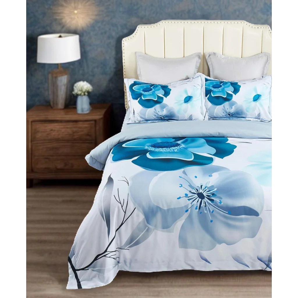 Julieta Floral Quilt Cover Set - King Size - Home & Garden