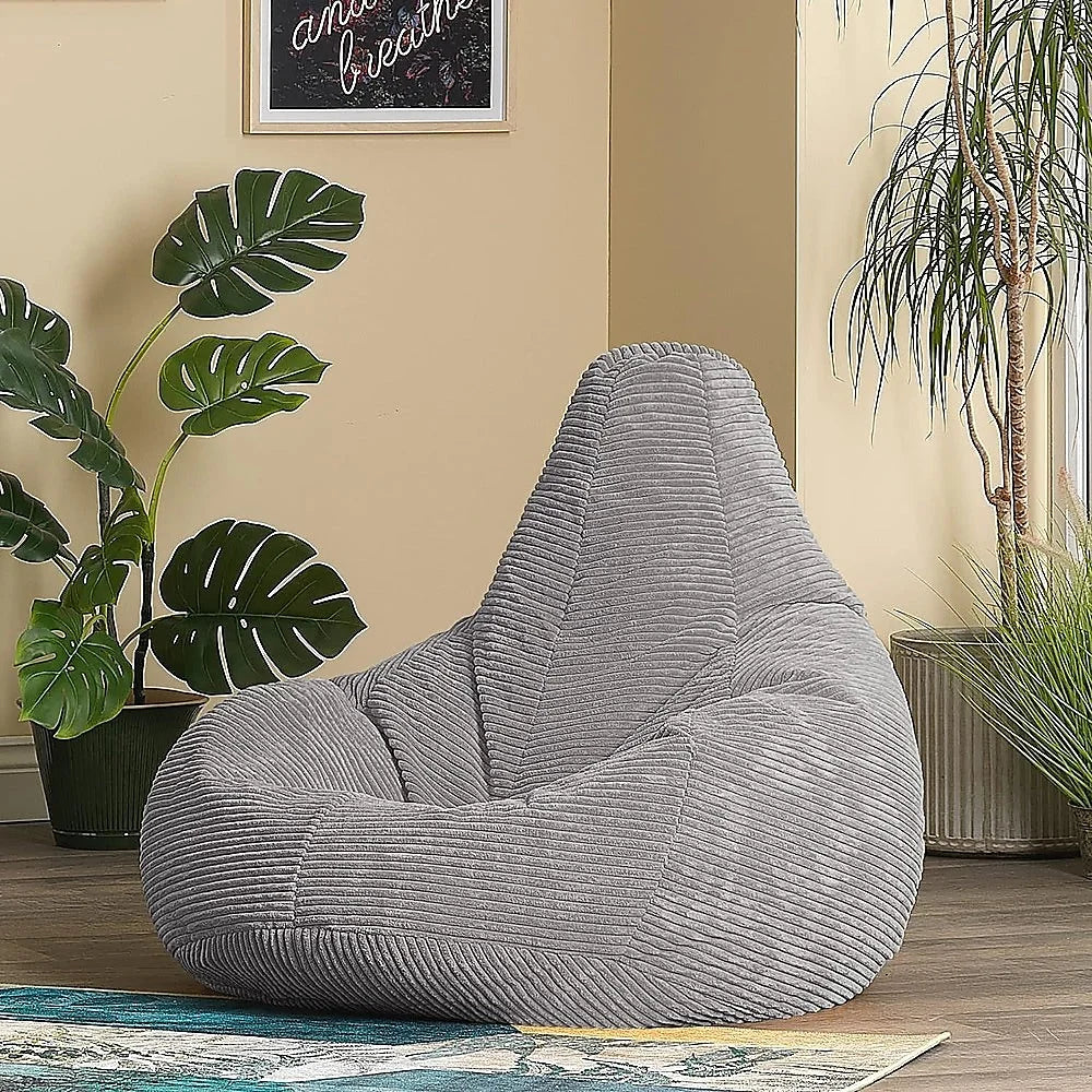 Jumbo Cord Beanbag Chair Cover Unfilled Large Bean Bag