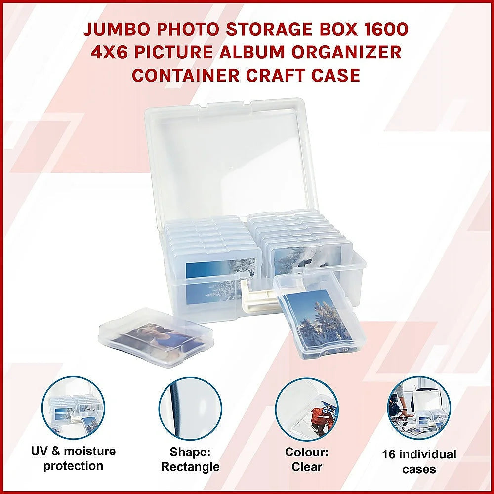 Jumbo Storage Box 1600 4x6 Album