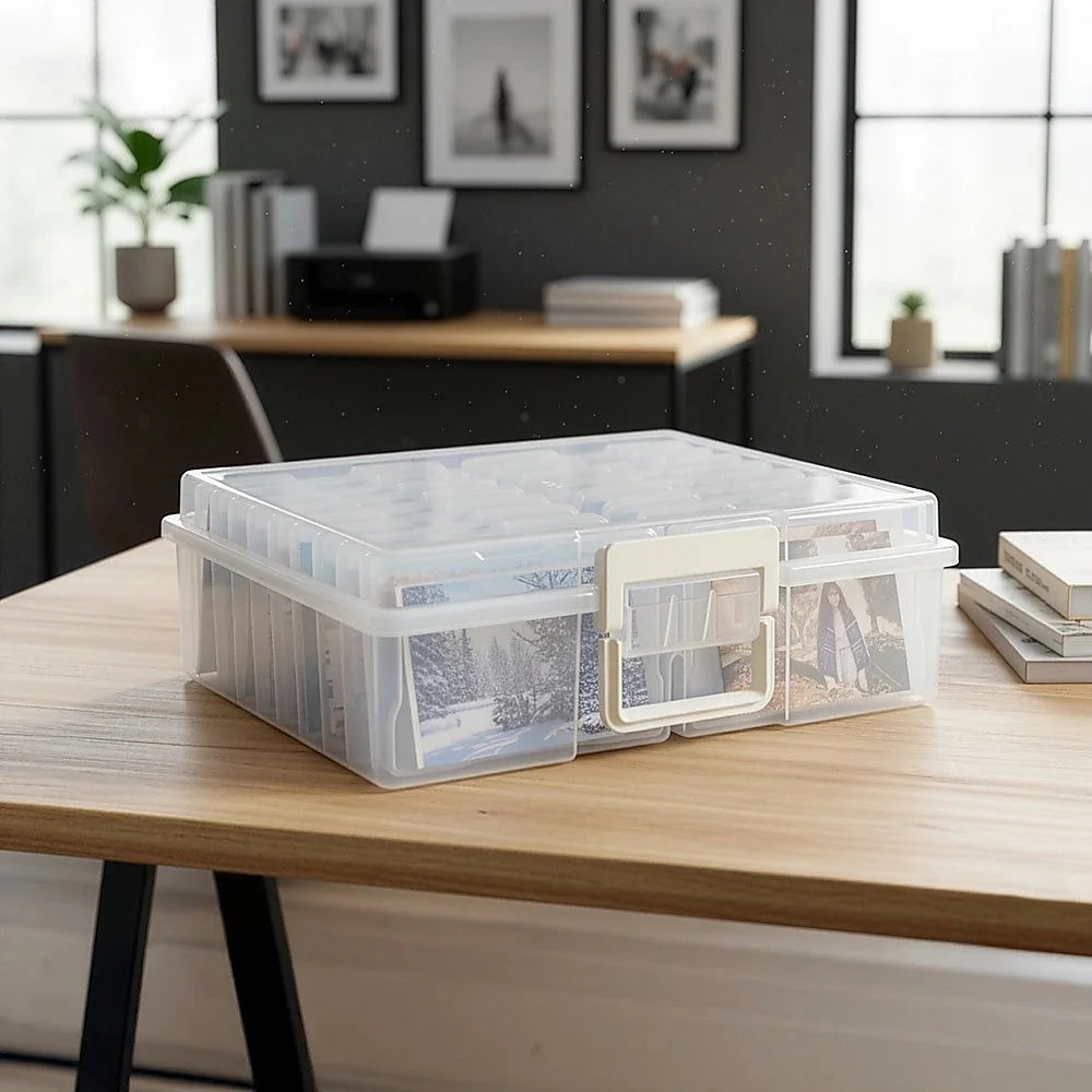 4x6 storage box album with organizer container craft jumbo