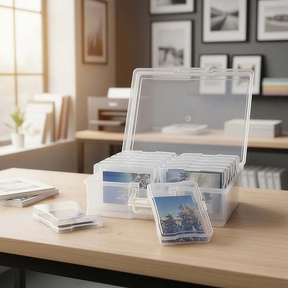 Jumbo Storage Box 1600 4x6 Album Organizer Container