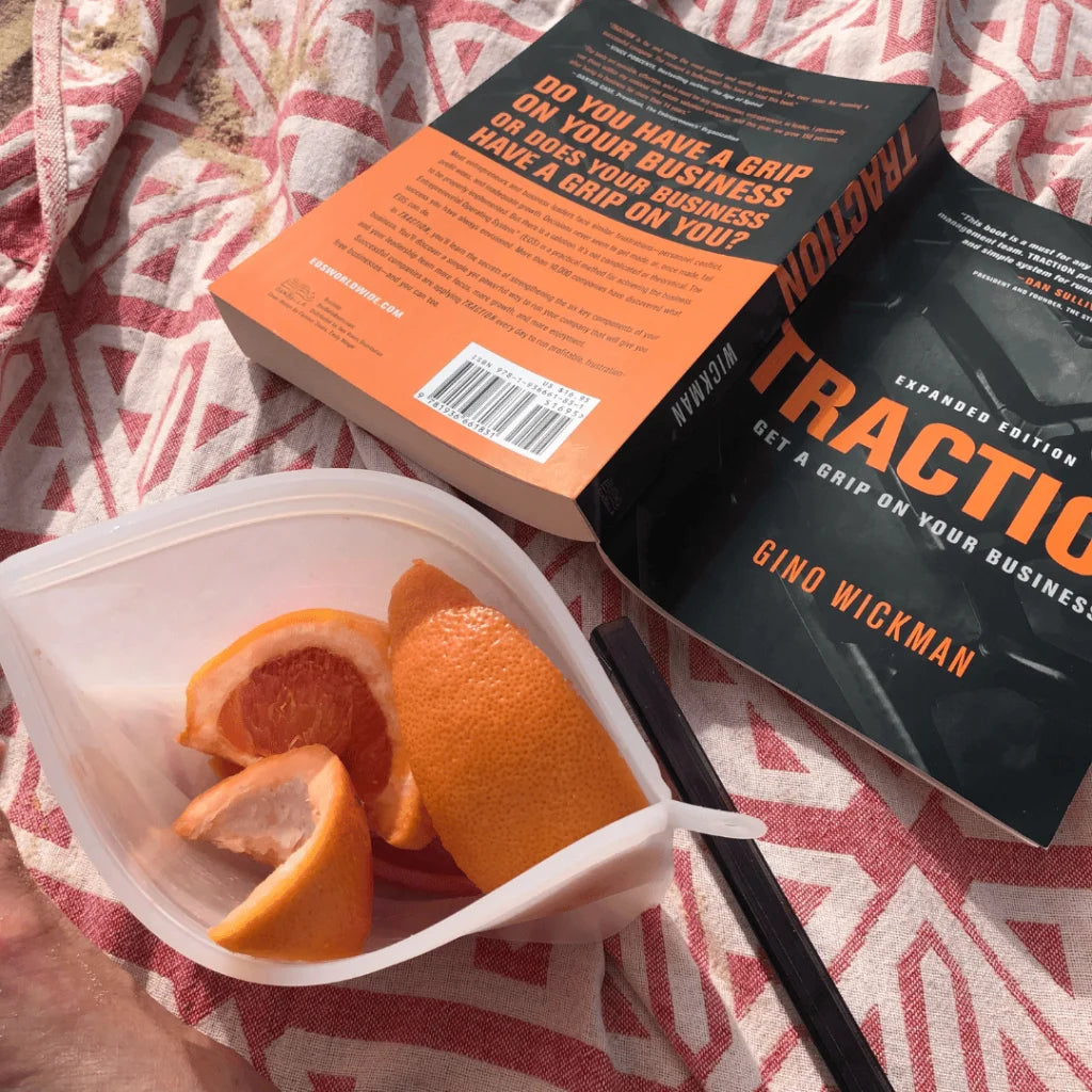 Jumbo Silicone Zip Lock Eco-Friendly Food Storage Bundle