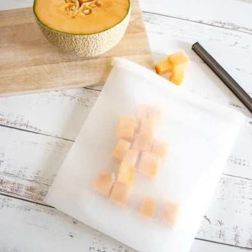 Jumbo Silicone Zip Lock Eco-Friendly Food Storage Bundle