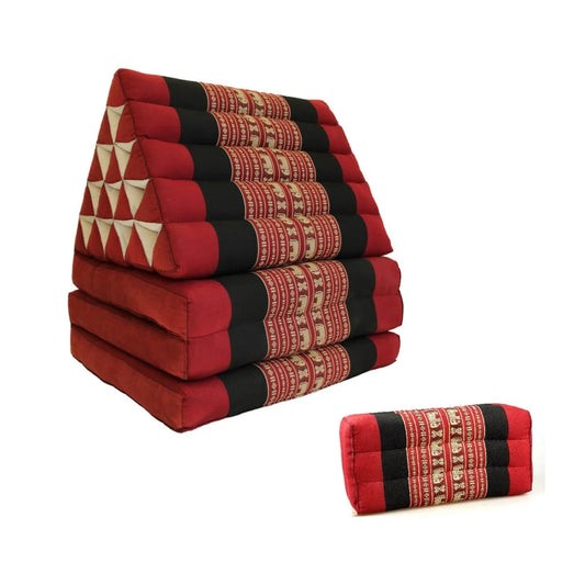 Jumbo Thai Triangle Pillow Three Folds R-Ele + Arm/Leg Rest