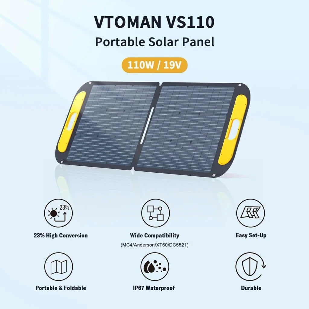 Jump 1000 1000W 1408Wh Power Station + 110W Solar Panel