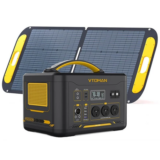 Jump 1000 1000W 1408Wh Power Station + 110W Solar Panel