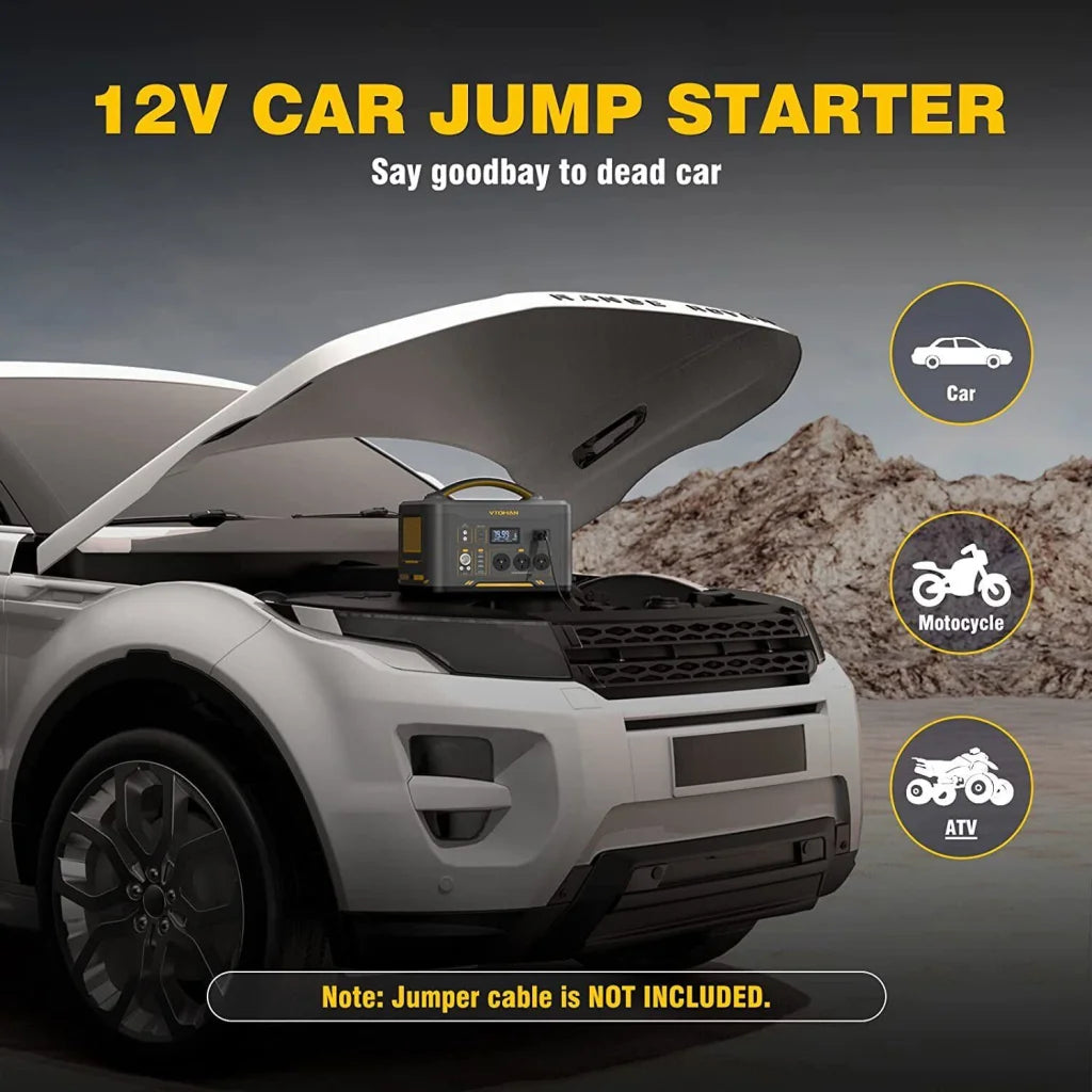 Jump 1500X 1500W Solar Generator + 220W Panel AC/DC - Home