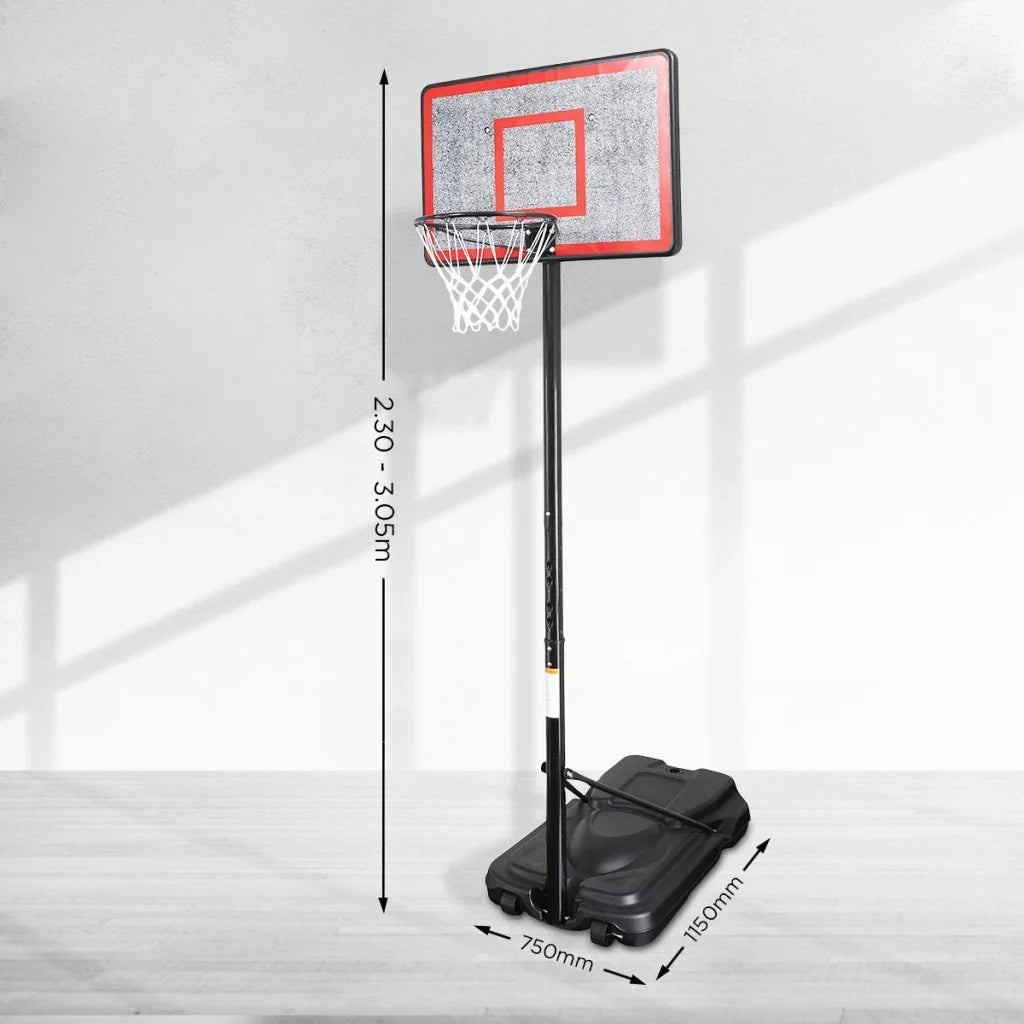 Kahuna Height-Adjustable Basketball Hoop Backboard Portable