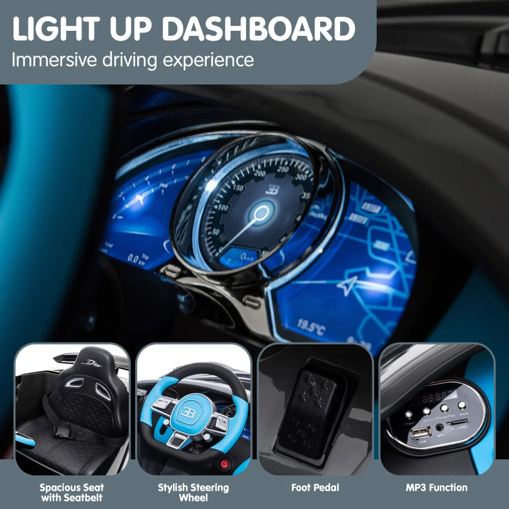 Kahuna Licensed Bugatti Divo Kids Electric Ride On Car