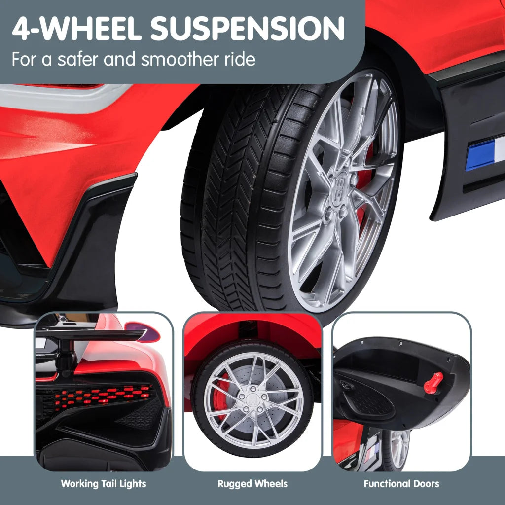 Kahuna Licensed Bugatti Divo Kids Electric Ride On Car