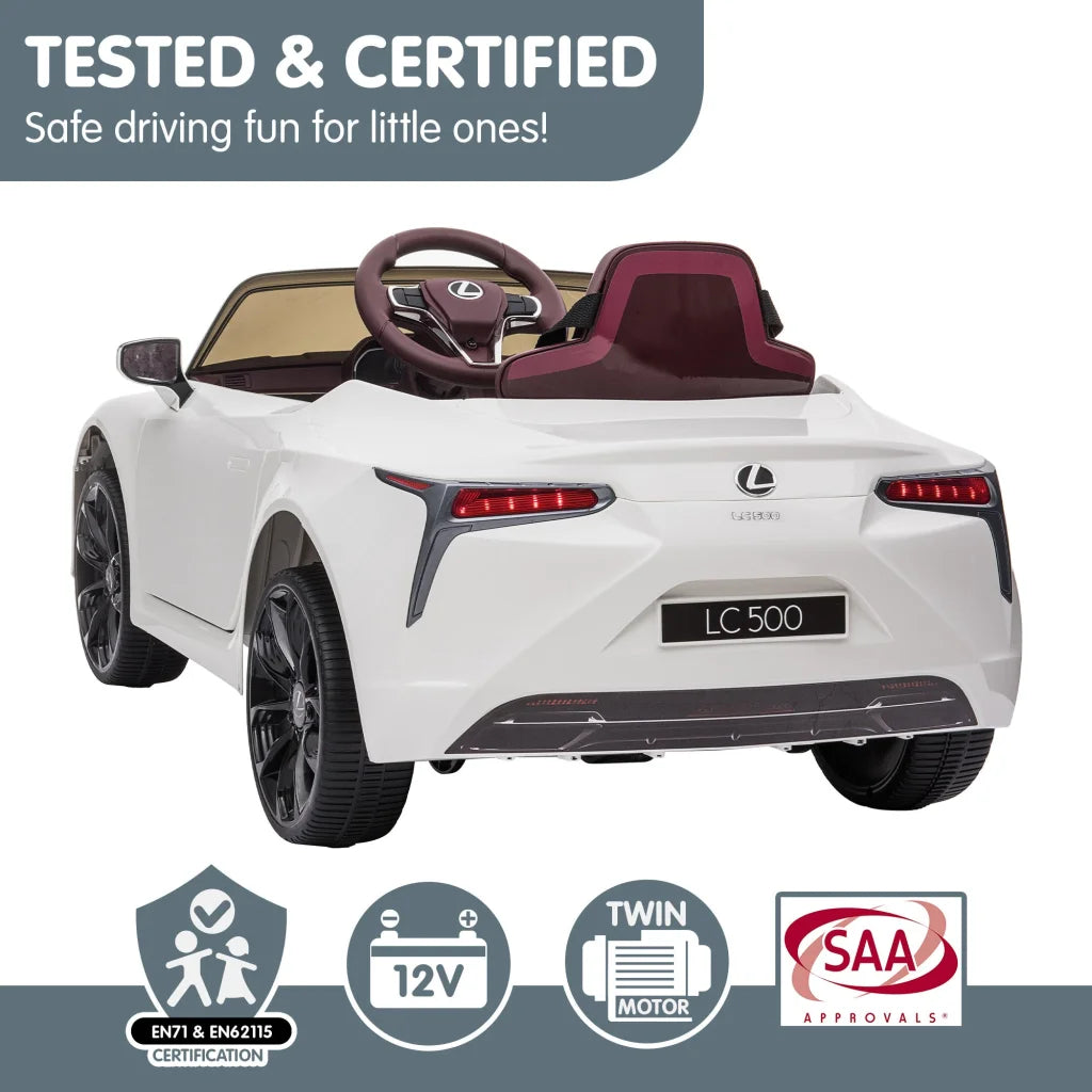 Kahuna Licensed Lexus Lc 500 Kids Electric Ride On Car