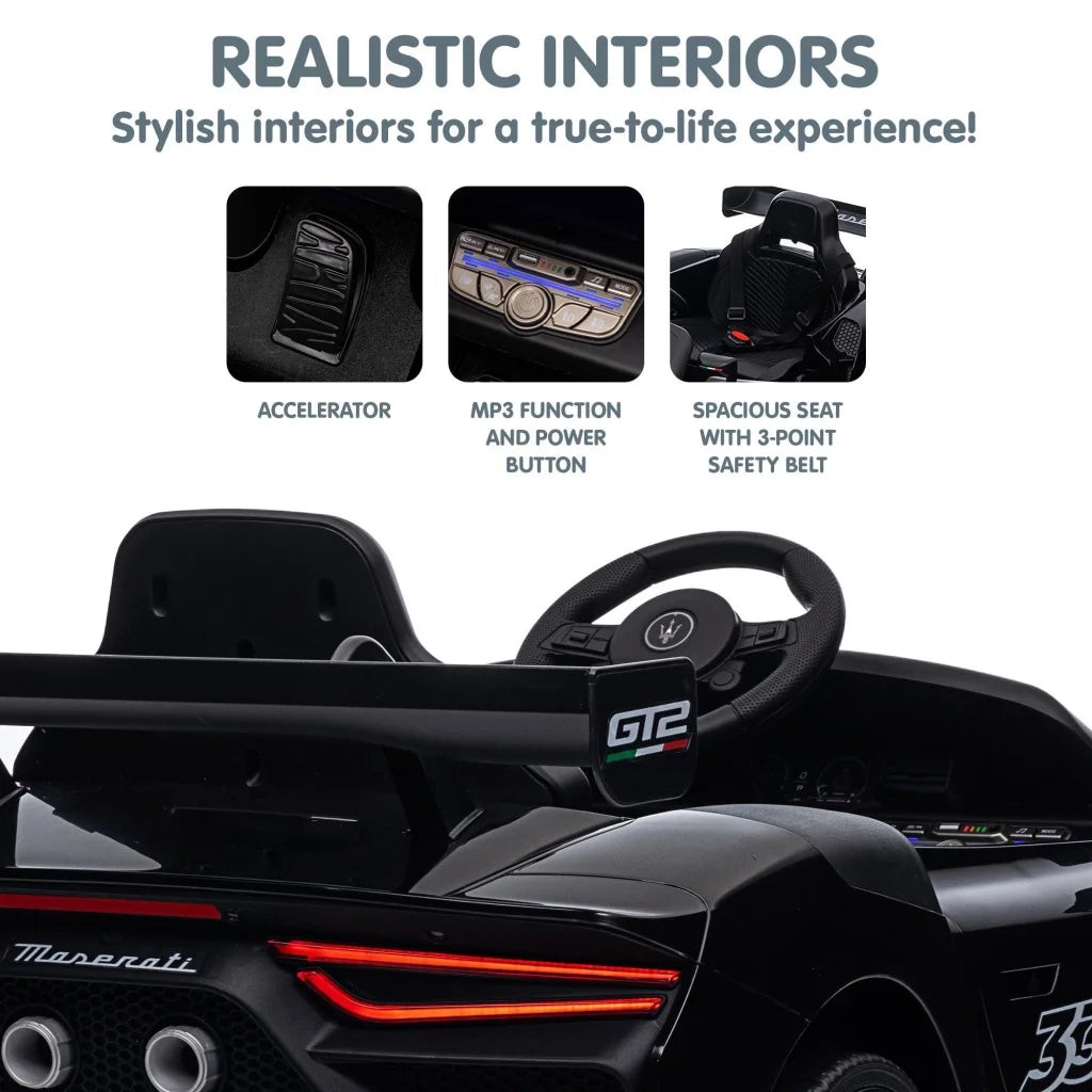 Kahuna Maserati MC20 GT2 Licensed Electric Kids Ride