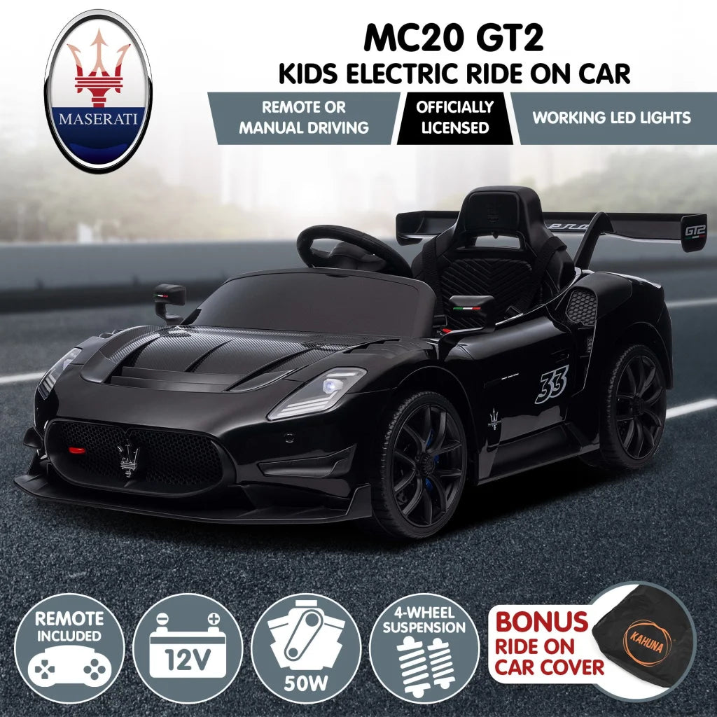 Kahuna Maserati MC20 GT2 Licensed Electric Kids Ride