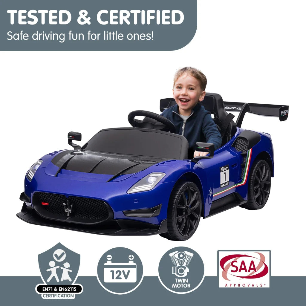 Kahuna Maserati MC20 GT2 Licensed Electric Kids Ride
