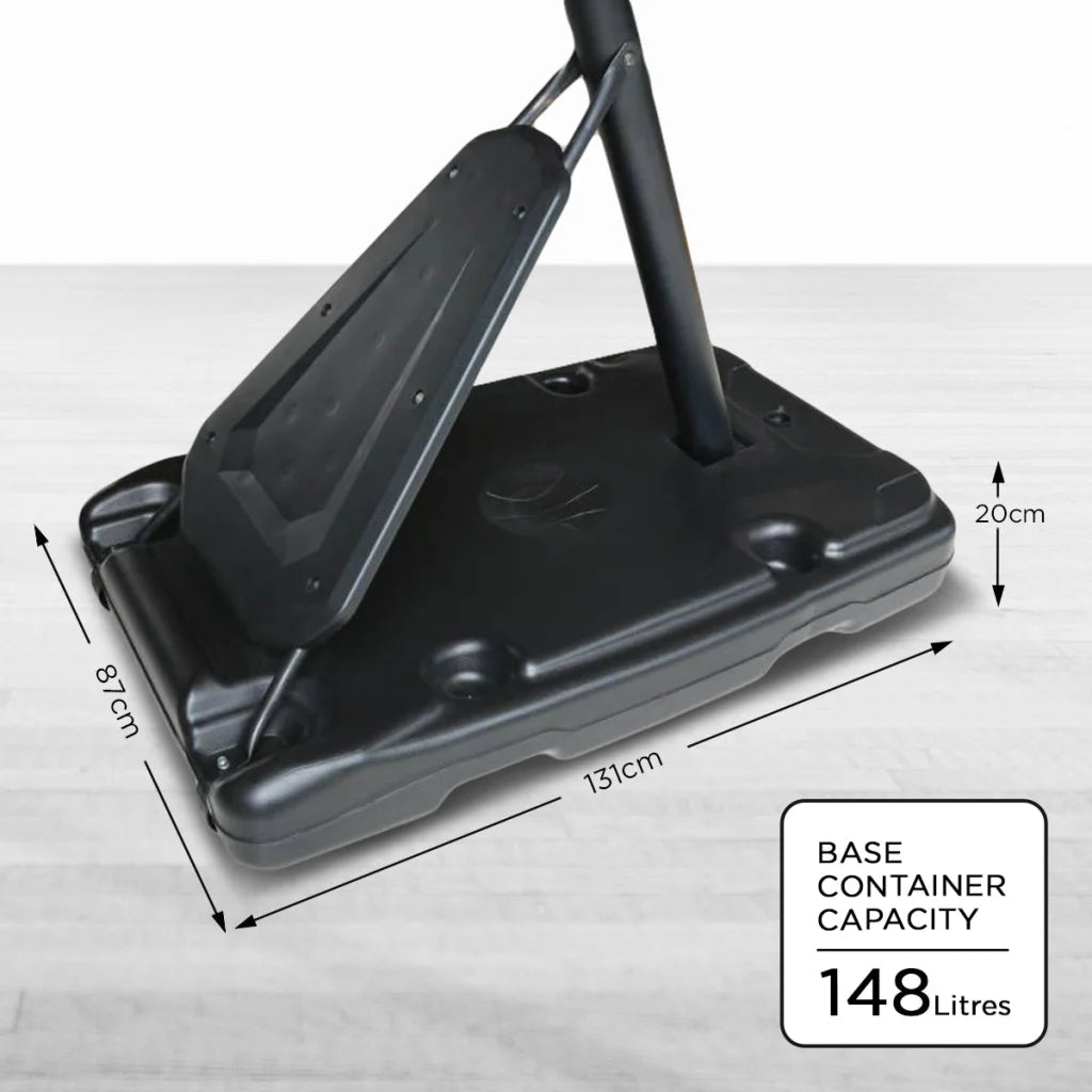 Kahuna Portable Basketball Hoop System 2.3 to 3.05m