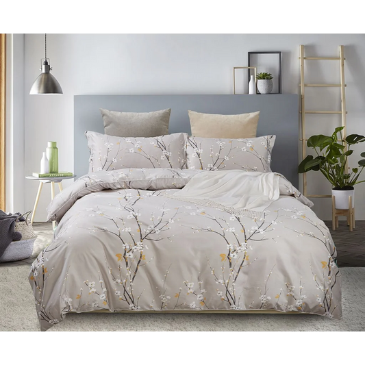 Kaito Duvet Quilt Cover Set Queen Size - Home & Garden