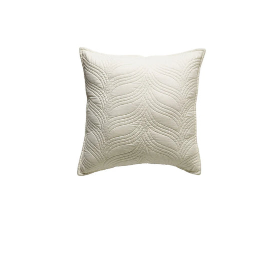 Kamala Cream Coordinate Square Filled Cushion - Home &