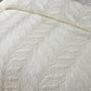 Kamala Cream Embossed Bedspread Set - King - Furniture