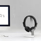 White kanto universal desktop with compact workstation and side shelves