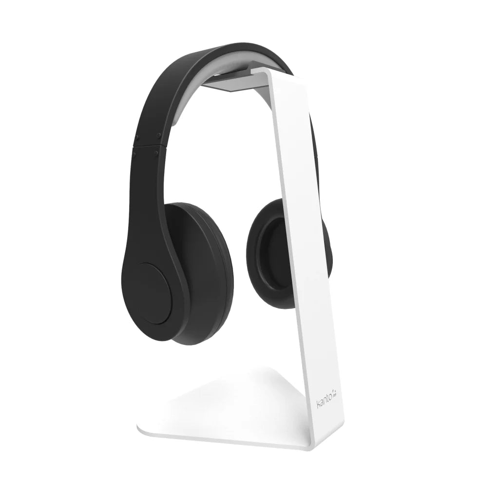 Kanto H1W Universal Desktop Headphone Stand White