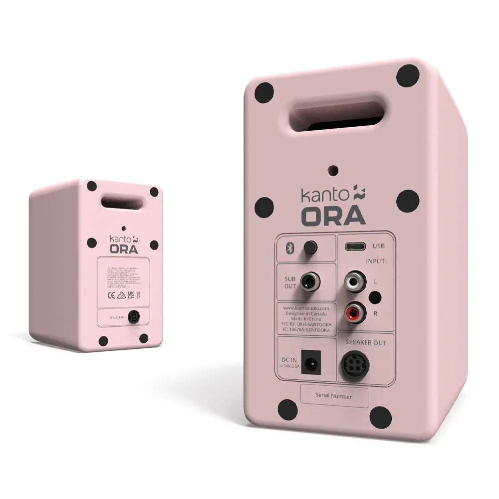 Kanto ORA 100W Powered Reference Desktop Computer Speakers