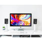 Kanto SP9W 9’’ Tall Universal Desktop Speaker Stand - Pair