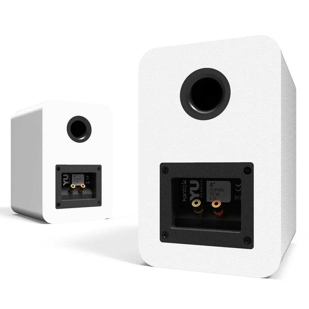 Kanto YU Passive 4’’ Speakers with 1’’ Silk Dome Tweeter