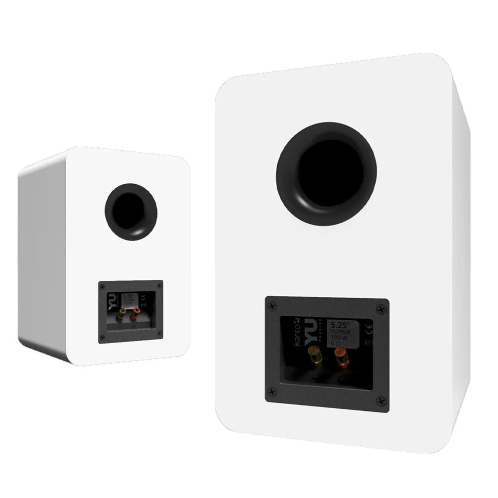 Kanto YU Passive 5.25’’ Speakers with 1’’ Silk Dome Tweeter