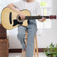 Karrera 38in Pro Cutaway Acoustic Guitar with guitar bag