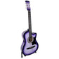 Karrera 38in Pro Cutaway Acoustic Guitar with guitar bag