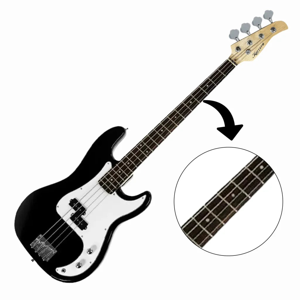 Karrera 39in Electric Guitar Bass Tuner Music 4-String