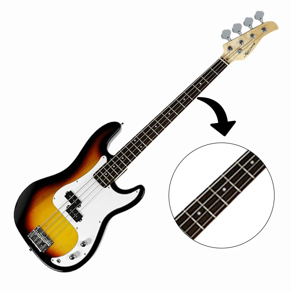 Karrera 39in Electric Guitar Bass Tuner Music 4-String