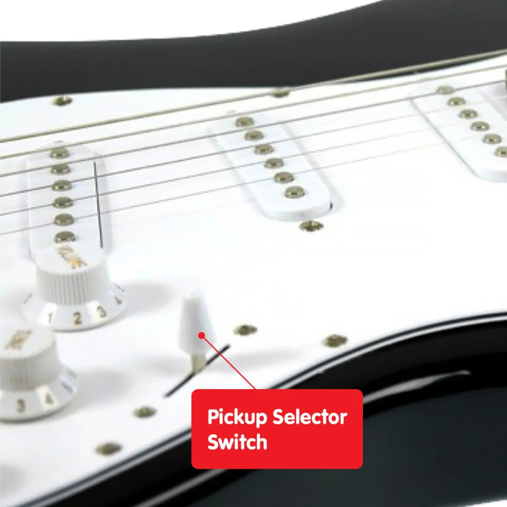 Karrera 39in Electric Guitar - Black - Audio & Video >