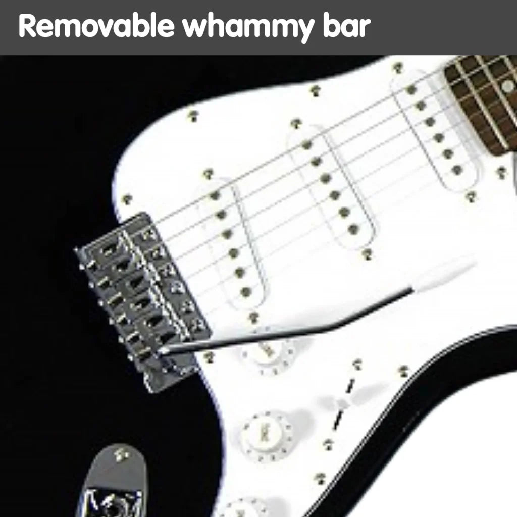 Karrera 39in Electric Guitar - Black - Audio & Video >