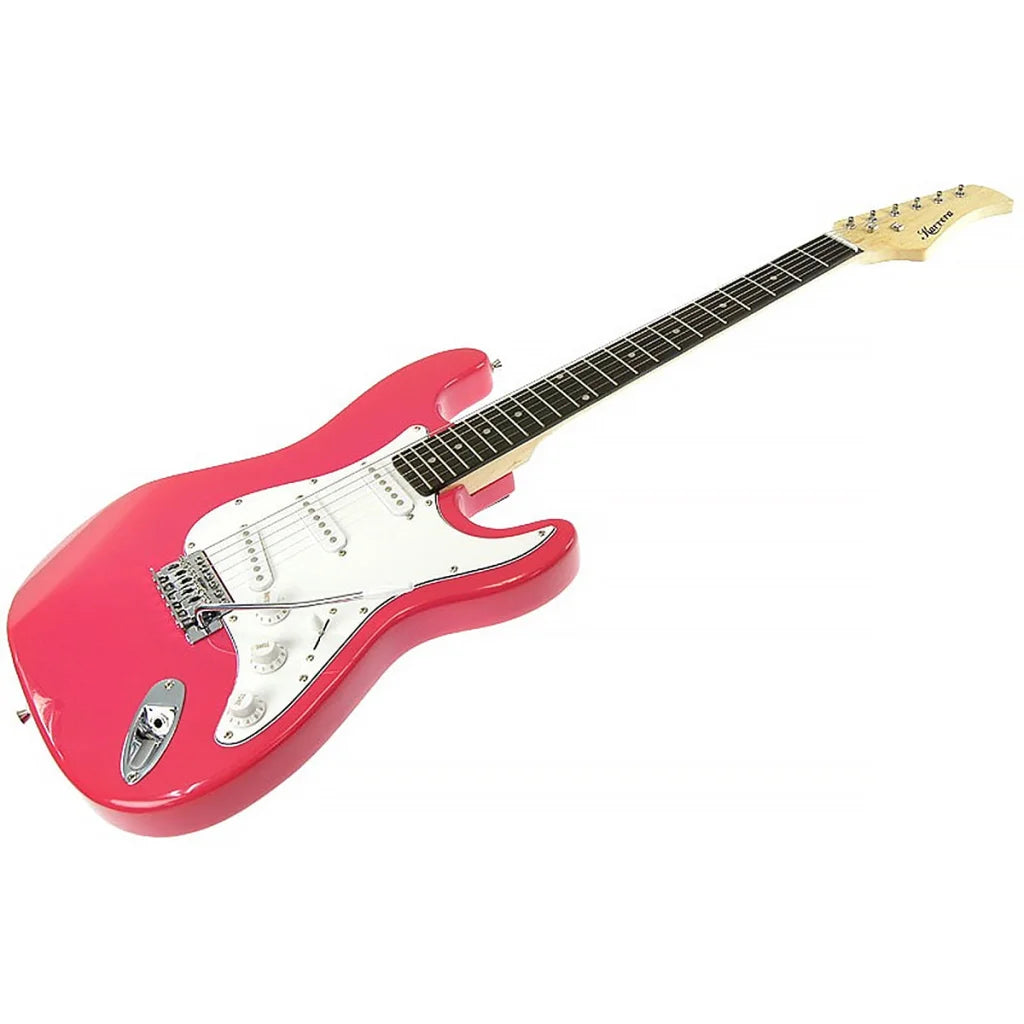 Karrera 39in Electric Guitar - Pink - Audio & Video >