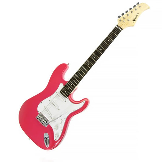 Karrera 39in Electric Guitar - Pink - Audio & Video >