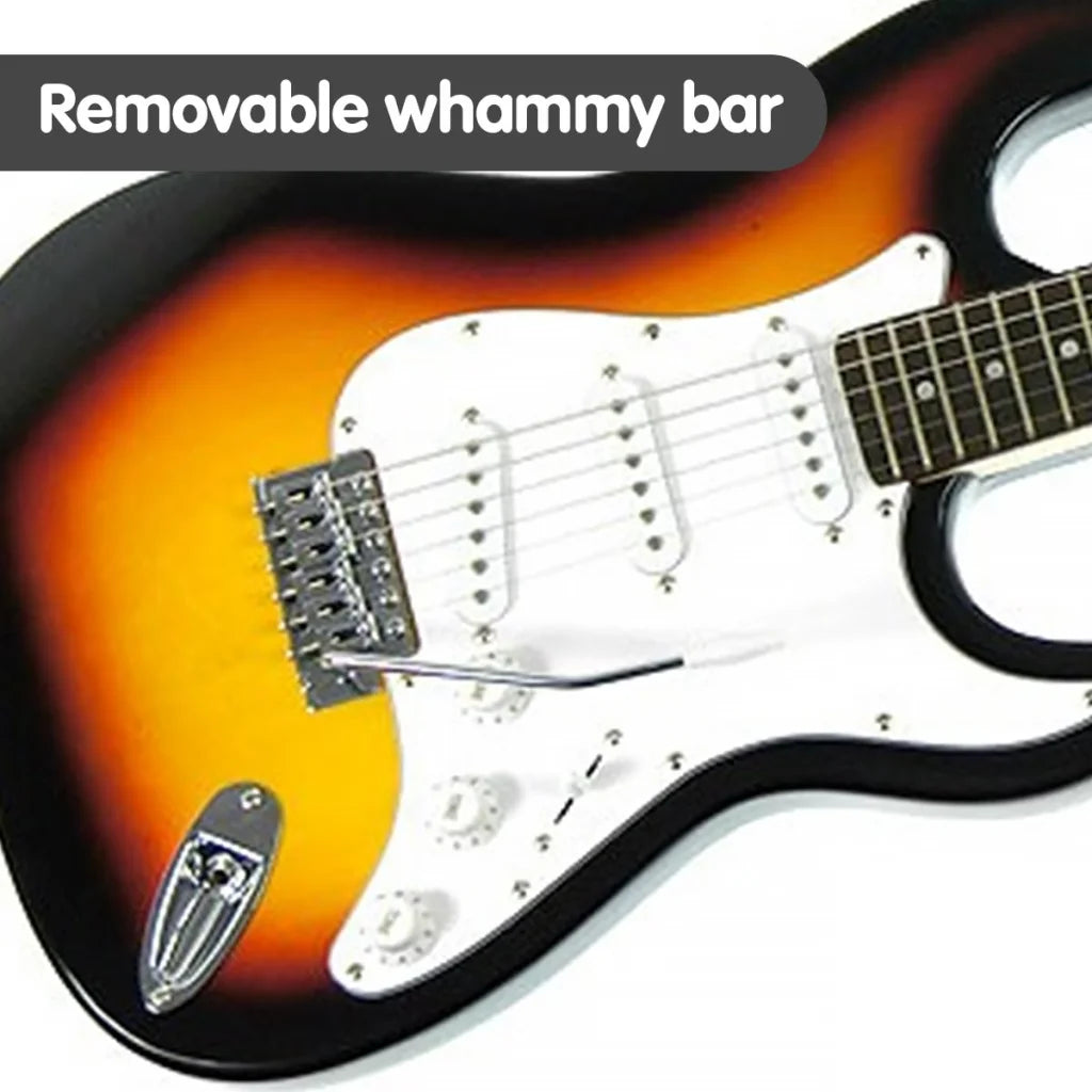 Karrera 39in Electric Guitar - Sunburst - Audio & Video >