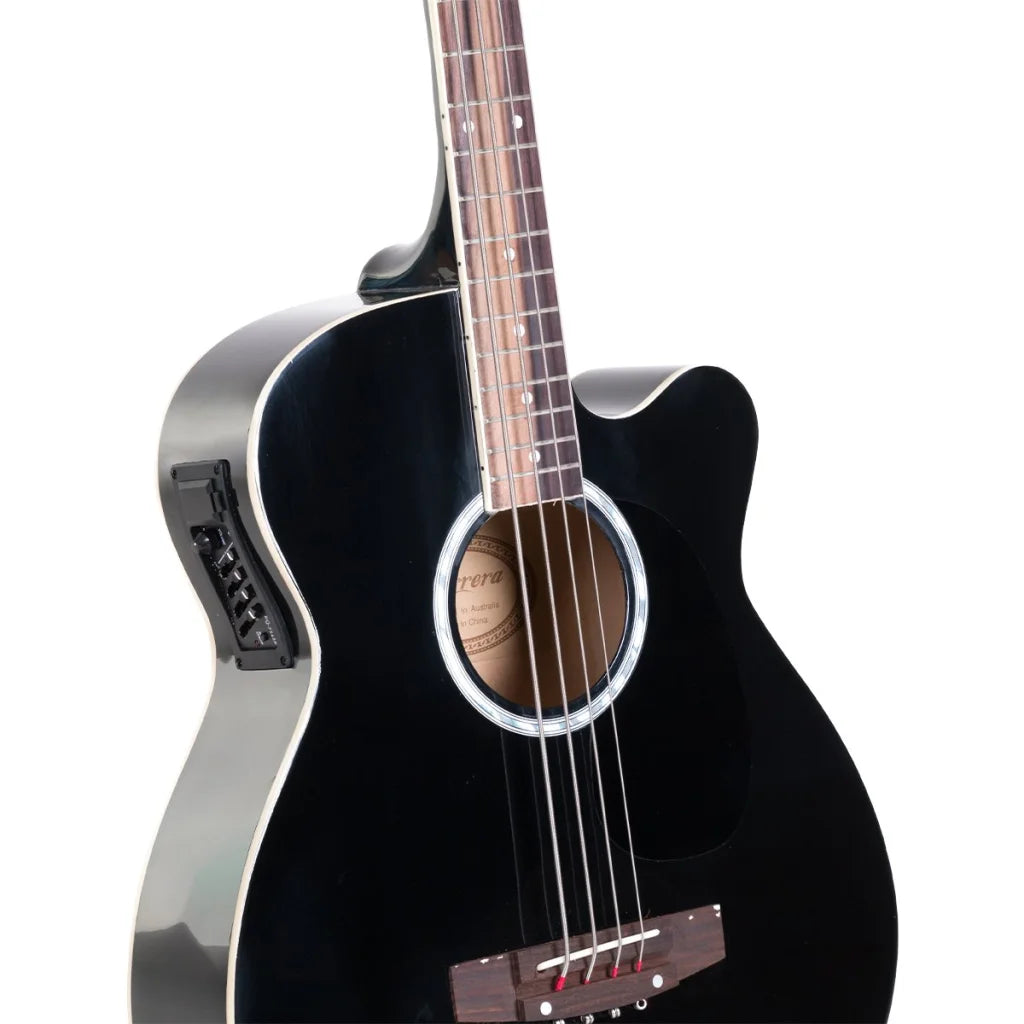 Karrera 43in Acoustic Bass Guitar - Black - Audio & Video >