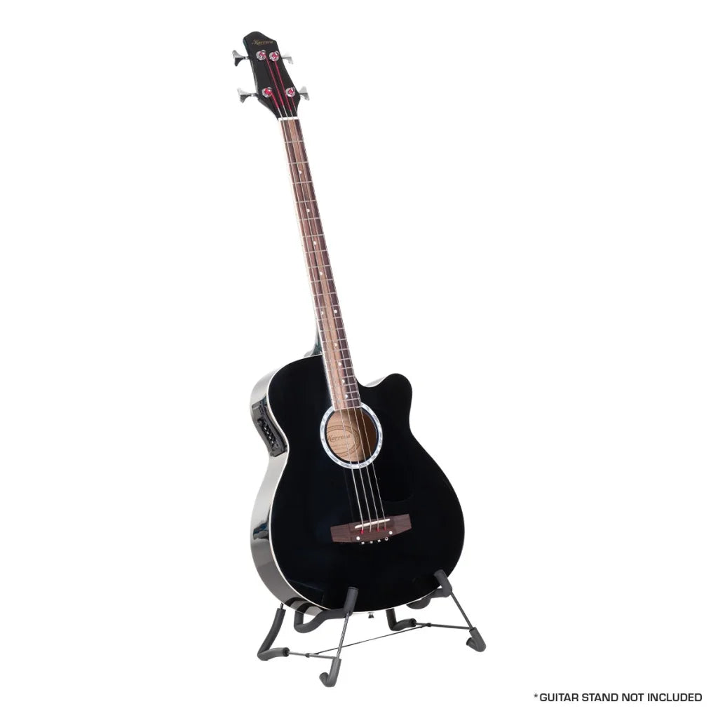 Karrera 43in Acoustic Bass Guitar - Black - Audio & Video >