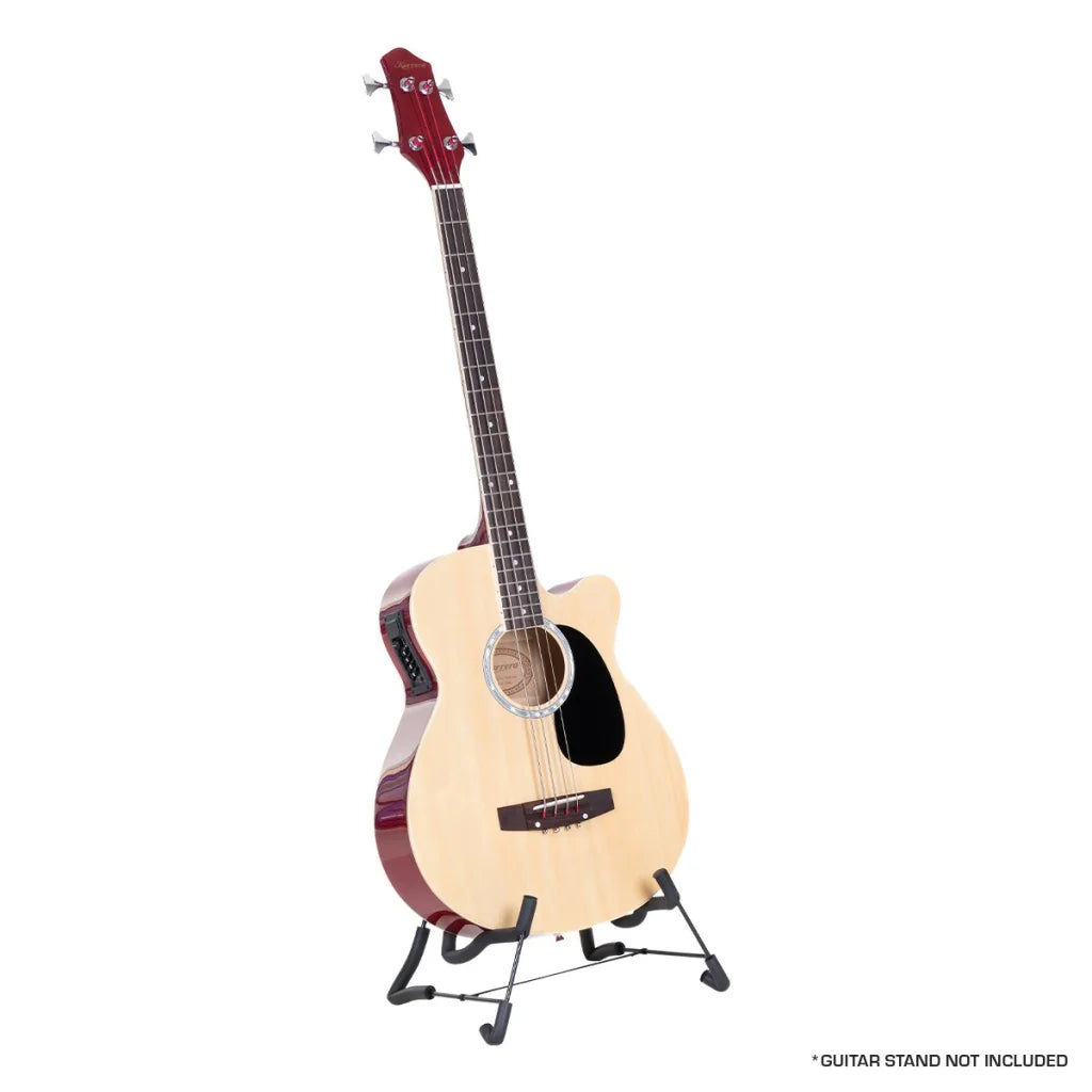 Karrera 43in Acoustic Bass Guitar with electric pickup